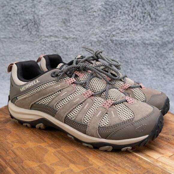 Merrell Women's Alverstone 2 WP Outdoor Hiking Aluminum Size 10.5 - Picture 1 of 7